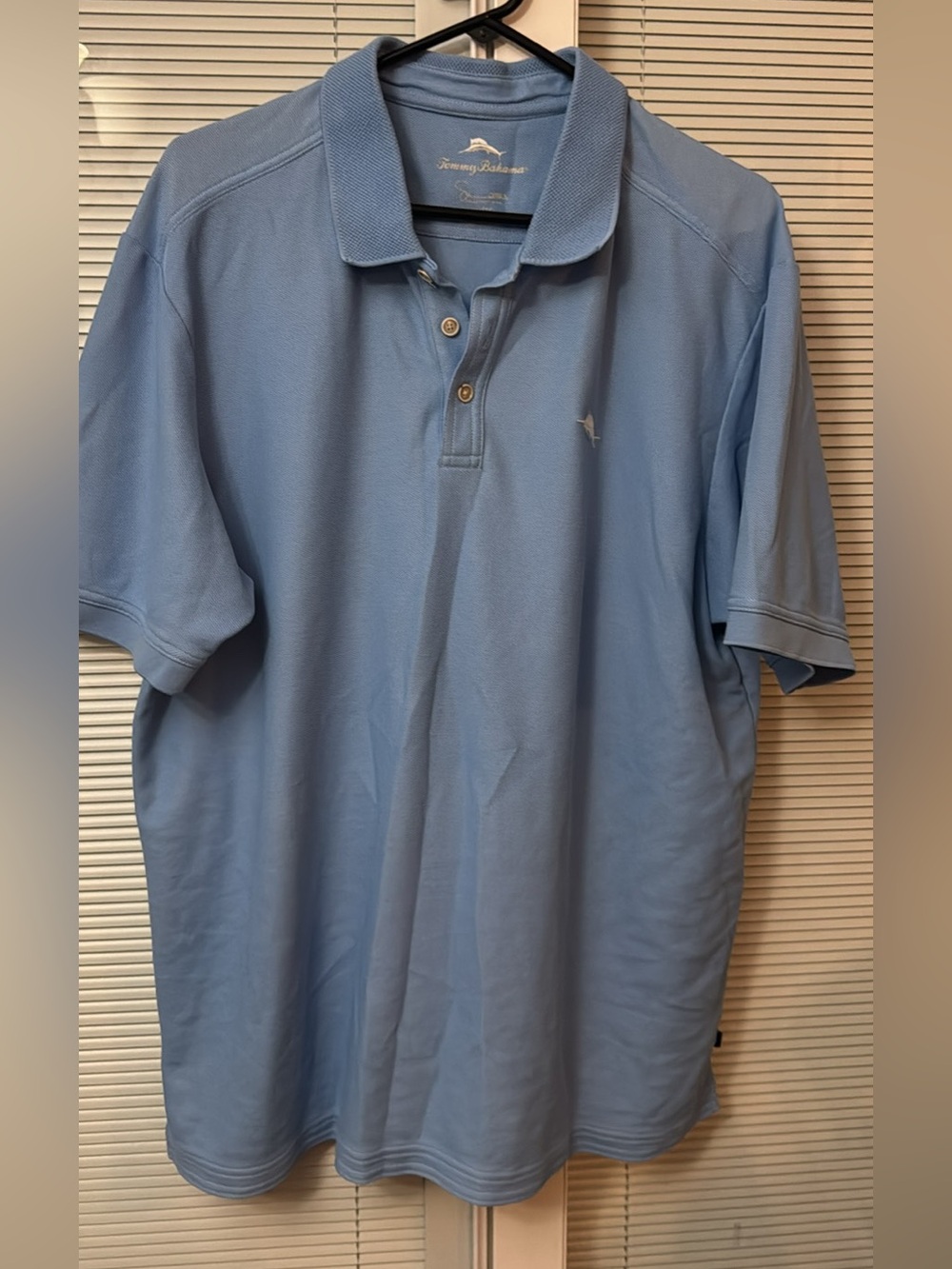 Tommy Bahama Men’s Light Blue Polo Shirt XL